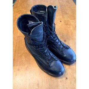 Belleville 800ST Mens 11 R Steel Toe Gore-Tex Waterproof Flight Deck Boots Black